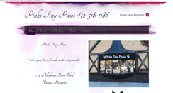 Desktop Screenshot of pinks-tinypaws.com